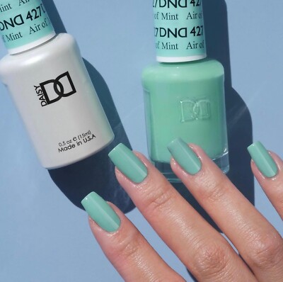 DND - Gel Polish & Matching Nail Lacquer - 427 Air of Mint | eBay