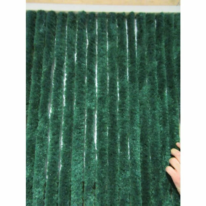 TENDA CINIGLIA PORTA VERANDA CAMPING ANTI MOSCHE INSETTI PARASOLE VERDE