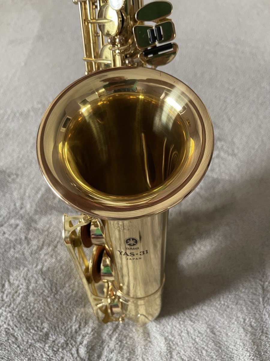 Yamaha Alto Saxophone Yas 31 Purple Logo Capsule Time Near Mint