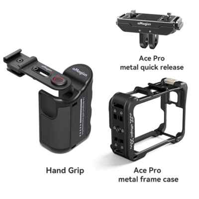 aMagisn Xplorer Grip Kit For Insta360 Ace Series Accessories Frame