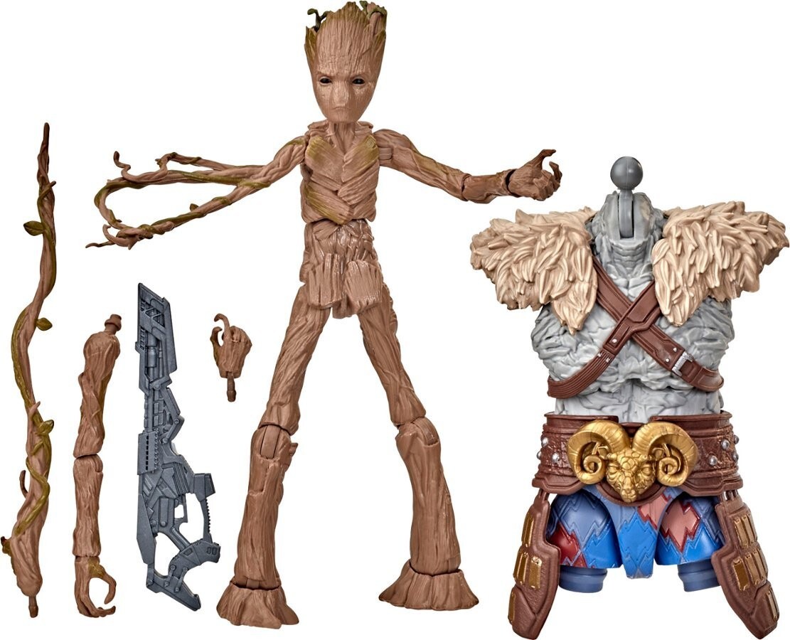 NEW Marvel Legends Series Thor Love And Thunder Groot 6" Action Figure w/ KORG B