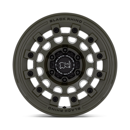 ②BLACK RHINO オリーブグリーン　17ｘ8.0J 6H139.7 2本 BLACK RHINO GREEN WHEELS 17X8 FITS JEEP WRANGLER GRAND CHEROKEE