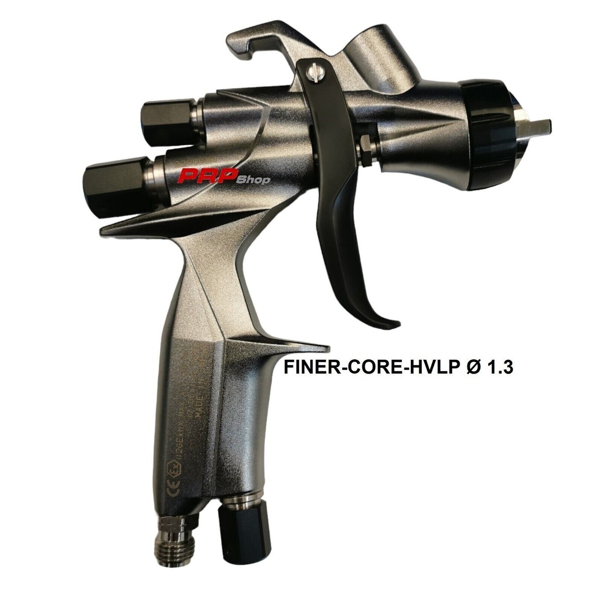 Meiji FINER-CORE-HVLP-13 1.3mm Center Cup Spray Gun with Meiji FINER-CORE-HVLP-13 1.3mm Center Cup Spray Gun with