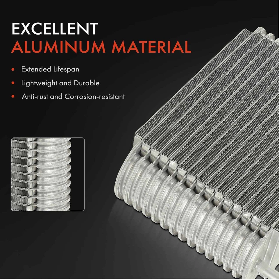 Núcleo evaporador de CA de aluminio para chasis de autocaravana Ford F-700 F-800 F-53 FT900 Foto 3 de 4