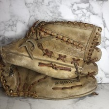 Vintage Regent 5900 Baseball Glove Right Hand Throw Double V Hinged Top Grain