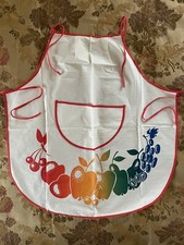 New Cooking Full Body With Pocket Apron Fruit Floral