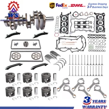 Engine Rebuild Kit Crankshaft Piston Rods For Jeep Chrysler Ram 1500 3.0T Diesel