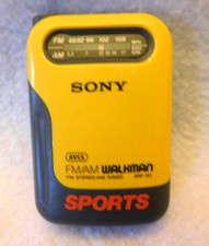 Vintage Sony Sports Walkman FM/AM SRF-85 original headset