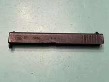 USED OEM GLOCK 17 GEN 1 SLIDE FIRING PIN EXTRACTOR MATTE BLACK 9MM PROOF MARKS