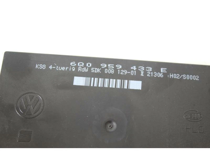 6Q0959433E CENTRALINA COMFORT VOLKSWAGEN POLO (9N3) CROSS 1.2 B 12V MAN 5M KW47 - Immagine 2 di 2