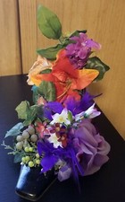 Floral Arrangement/Centerpiece is Made From Real Shoe, Handmade, Unique