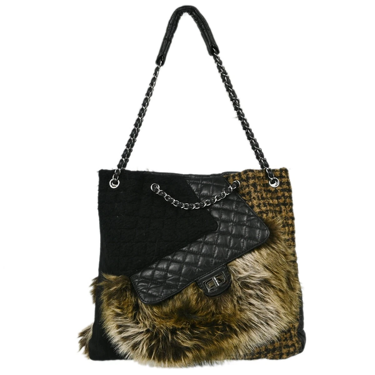 CHANEL Fur Exterior Magnetic Bags & Handbags for Women for sale | eBay