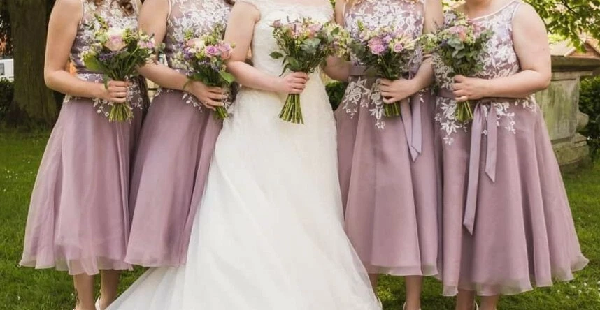 Lilac bridesmaid dresses clearance ebay