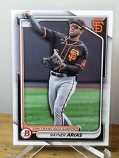RAYNER ARIAS 2024 Topps Bowman Baseball Prospect #BP-127 San Francisco Giants OF