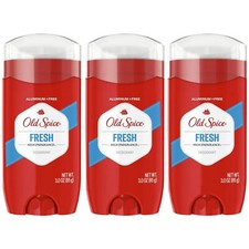 Pack of 3 New Old Spice High Endurance Fresh Scent Deodorant for Men, 3.0 oz