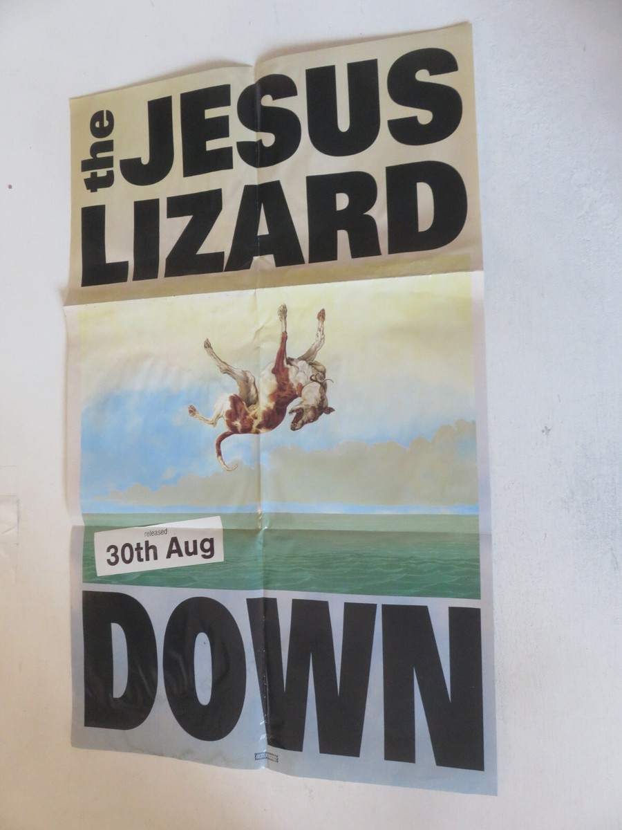 THE JESUS LIZARD Down ORIGINAL 1994 TOUCH AND GO RECORDS PROMO
