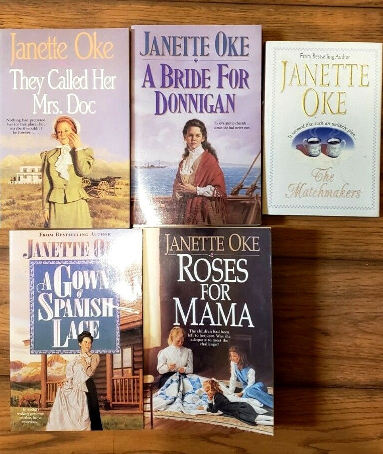 5 Oke booksMatchmakers, Roses for Mama, Called Her Mrs Doc