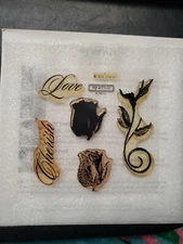 Love, Valentine Themed - Close To My Heart Acrylix Stamp Sets CTMH - You Pick 