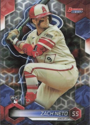 2023 Bowman's Best Zach Neto #8 - NM Card Los Angeles Angels
