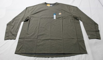 Carhartt Men's Force Relaxed Fit T-Shirt JL3 Basil Heather Size 3XL NWT