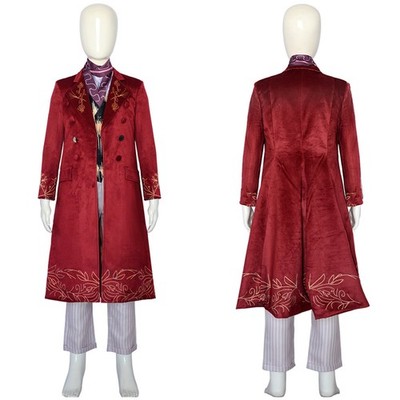 Willy Wonka Deluxe Costume Kids Child Adult Fancy Dress Chocolate Factory Coat