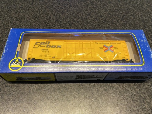 AHM H0 Rail Box 50' Double Door Box Car 10010 5271B 60' Braced Neu | Zustand: Gebraucht