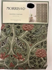 Morris & Co Shower Curtain Seasons By May Green 72x72