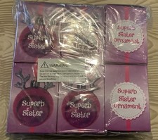 Superb Sister Chistmas Ornament Set Of 6