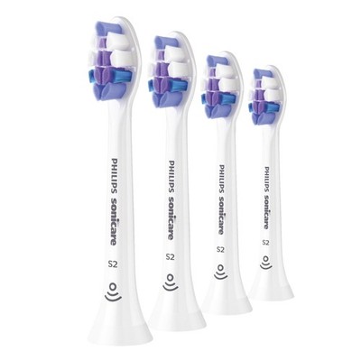 PHILIPS Sonicare HX6054/87 Sentive 4er-Pack Aufsteckbürste