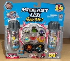 MrBeast NEW BATTLE FUSION SWARMS Mega Lab Pack Series 4 - Mr Beast - 24878