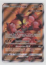 Full Art - Buzzwole GX Pokémon Sun & Moon Crimson Invasion #104 on eBay
