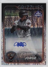 2024 Topps Pro Debut Sparkle Foil Auto /199 Dyan Jorge #PD-170 Auto 1f5h