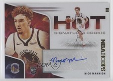 2020-21 Panini NBA Hoops Hot Signatures Rookies Nico Mannion #HR-NMN Auto 0f90