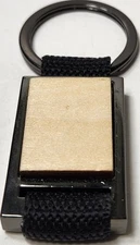 Wood And Metal Fusion Keychain/Keyring (3.25") Heavy Duty 