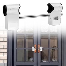 Double Door Dead Lock Patio Conservatory French Extra Security Safety Device