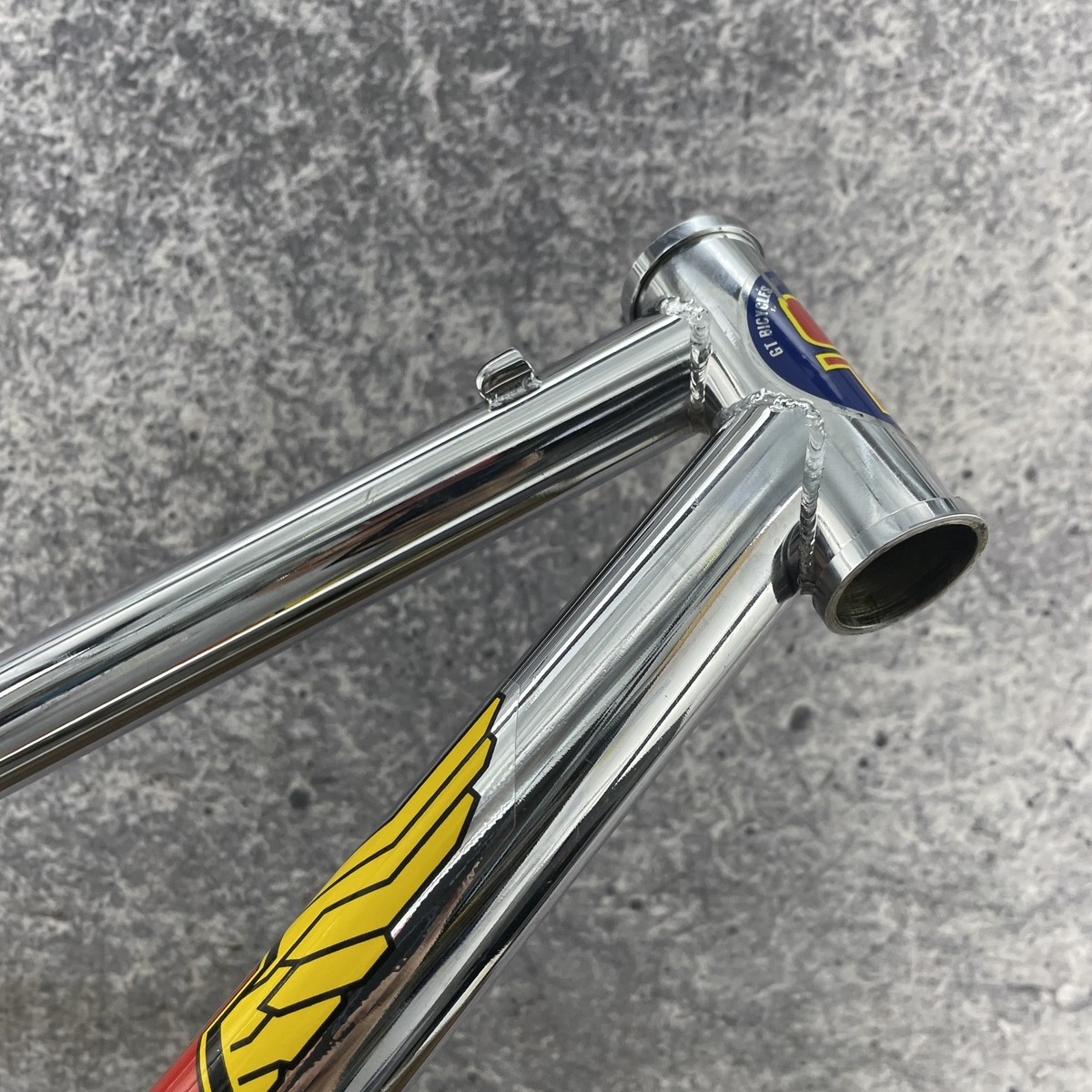 Vintage GT BMX Pro Series 24 Cruiser Frame Chrome Santa Ana USA