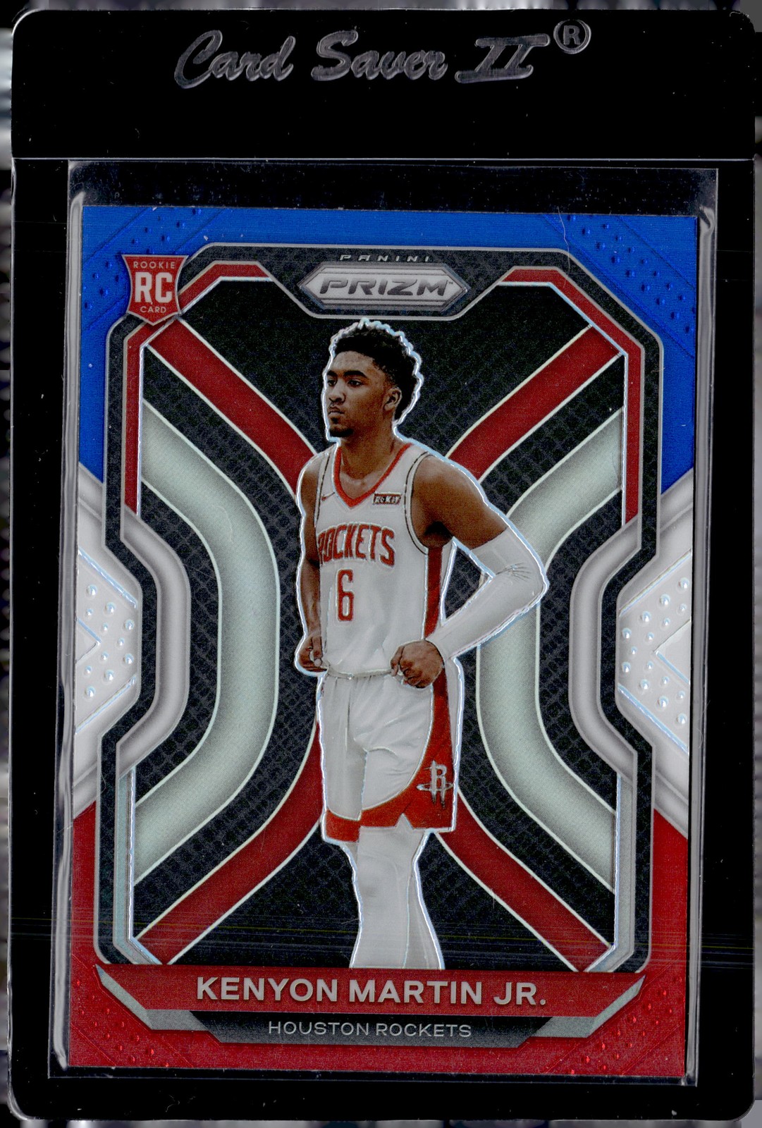 2020-21 Panini Prizm #265 Kenyon Martin Jr. Red, White and Blue Prizms