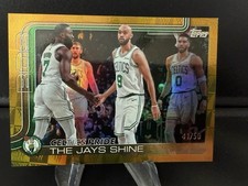 2025-26 Topps Flagship Celtics Pride Gold Tip-Off  /50 #272 The Jays Shine
