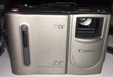 Canon ZR Digital MiniDV Ultra Compact Video Camcorder 3.9-42.9mm