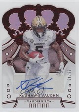 2020 Panini Chronicles Draft Picks Red Signatures 38/49 Ke'Shawn Vaughn Auto 9r9