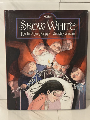 Brothers Grimm Snow White Hardcover Picture Book 2009 Quentin Gréban Ages 4-8