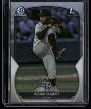 2023 Bowman Draft #BDC-37 Isaiah Coupet Chrome Refractor