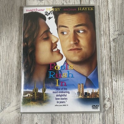 Fools Rush In DVD 1997 Matthew Perry Salma Hayek Romantic Comedy PG-13