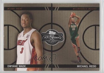 2008 Topps Co-Signers Changing Faces Gold /199 Dwyane Wade Michael Redd HOF 0wp8