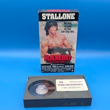 BETAMAX TAPE Rambo First Blood Part II 1985 Action Sylvester Stallone Th G2U