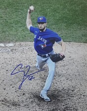 Casey Lawrence Toronto Blue Jays Mariners Autographed 8x10 COA