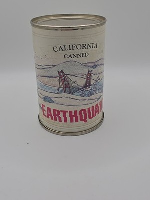Vintage California Canned Earthquake in a Can 1991 Dynmo Co. Tested Working 