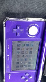 Nintendo 3DS Handheld Game Console Only CTR-001 Purple Cosmetic Damage