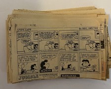 1979 Andy Capp & Peanuts Newspaper Comic Stri...