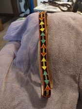 Handmade Native Beaded Belt Sz 33